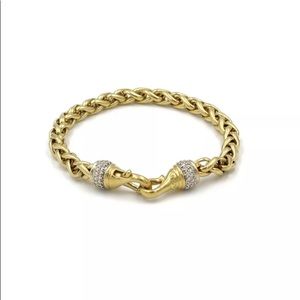 ⚡️FLASH SALE 18K David Yurman Diamond Bracelet